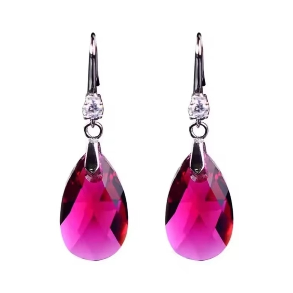 Crystal water drops fashionable shiny women dangle sexies19 - Picture 4 of 6